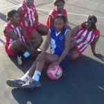 Netball team of the township in Knysna got sponsored netballs by Deeds for their Needs 3